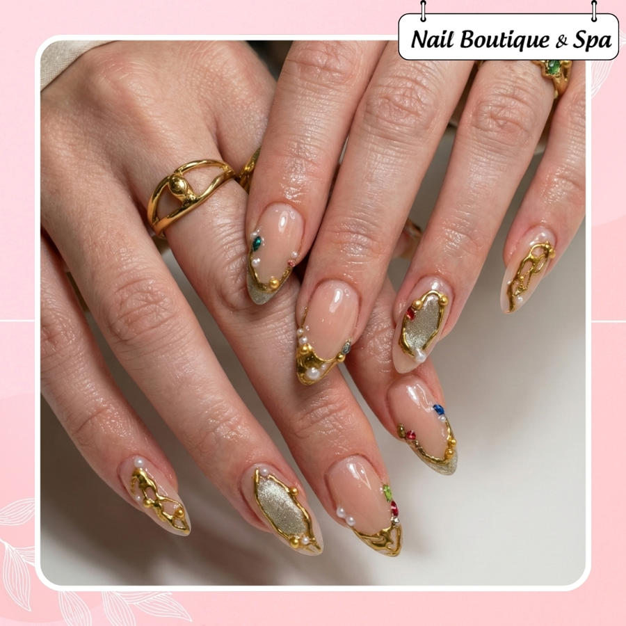 nail design by Nail Boutique & Spa